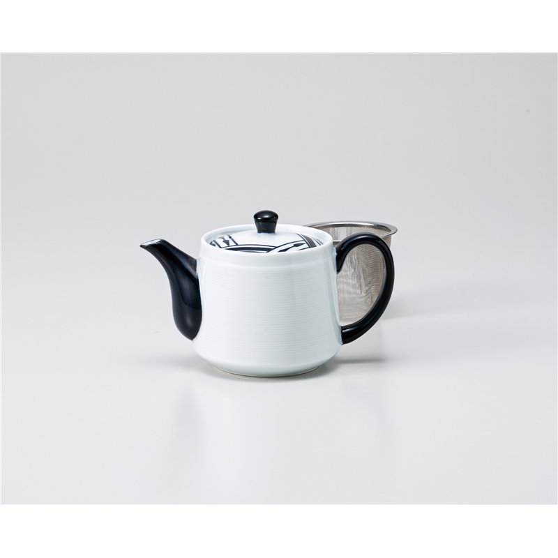 古林陶器 有田焼土瓶・有田焼ポット 綴ポット青(U) 1333540190 1個（ご注文単位1個）【直送品】