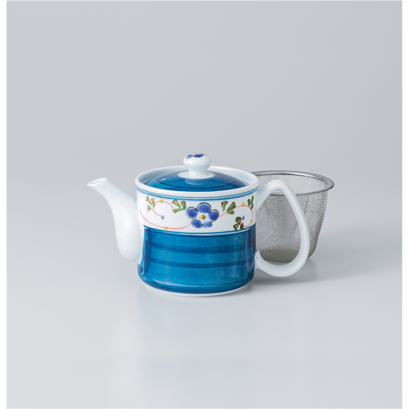 古林陶器 有田焼土瓶・有田焼ポット 色彩唐草軽々ポット(小) 1136910490 1個（ご注文単位1個）【直送品】