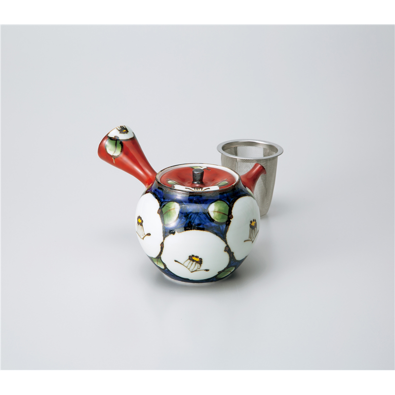 古林陶器 有田焼ポット・有田焼急須 濃椿小急須(Ｕ) 1136950590 1個（ご注文単位1個）【直送品】