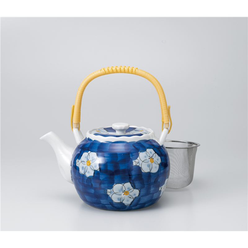 古林陶器 土瓶 ダミ間取花8号土瓶 1137240441 1個（ご注文単位1個）【直送品】