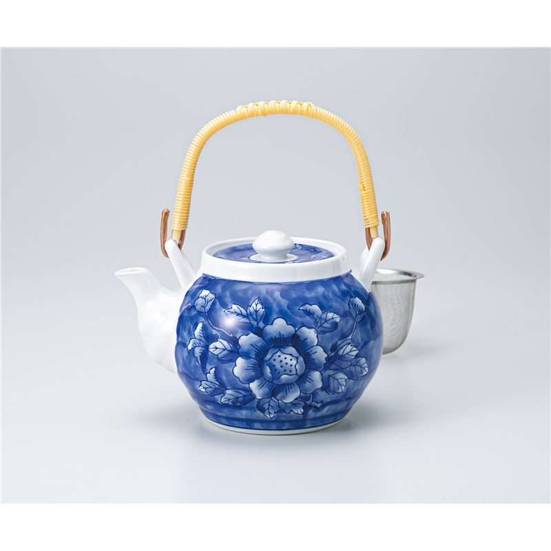 古林陶器 土瓶 ダミ牡丹6号土瓶 1333830751 1個（ご注文単位1個）【直送品】