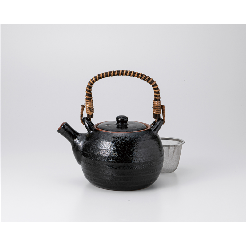 古林陶器 土瓶 ゆず天目7号土瓶 1236910154 1個（ご注文単位1個）【直送品】