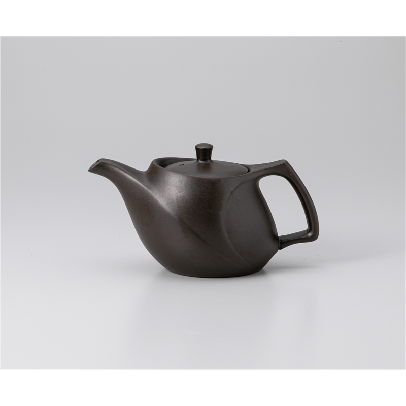 古林陶器 常滑焼急須・ポット 黒ターボット小平網 1237050193 1個（ご注文単位1個）【直送品】