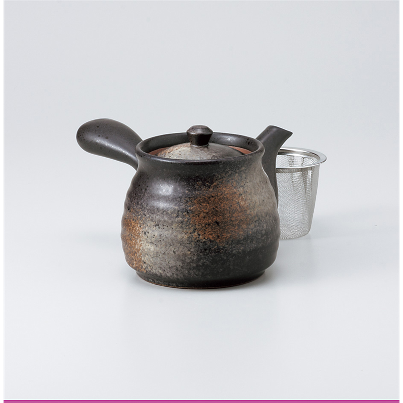 古林陶器 急須 黒備前六兵衛急須 937740551 1個（ご注文単位1個）【直送品】