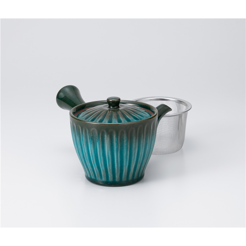 古林陶器 急須・ポット 深海菊型急須 1137720551 1個（ご注文単位1個）【直送品】