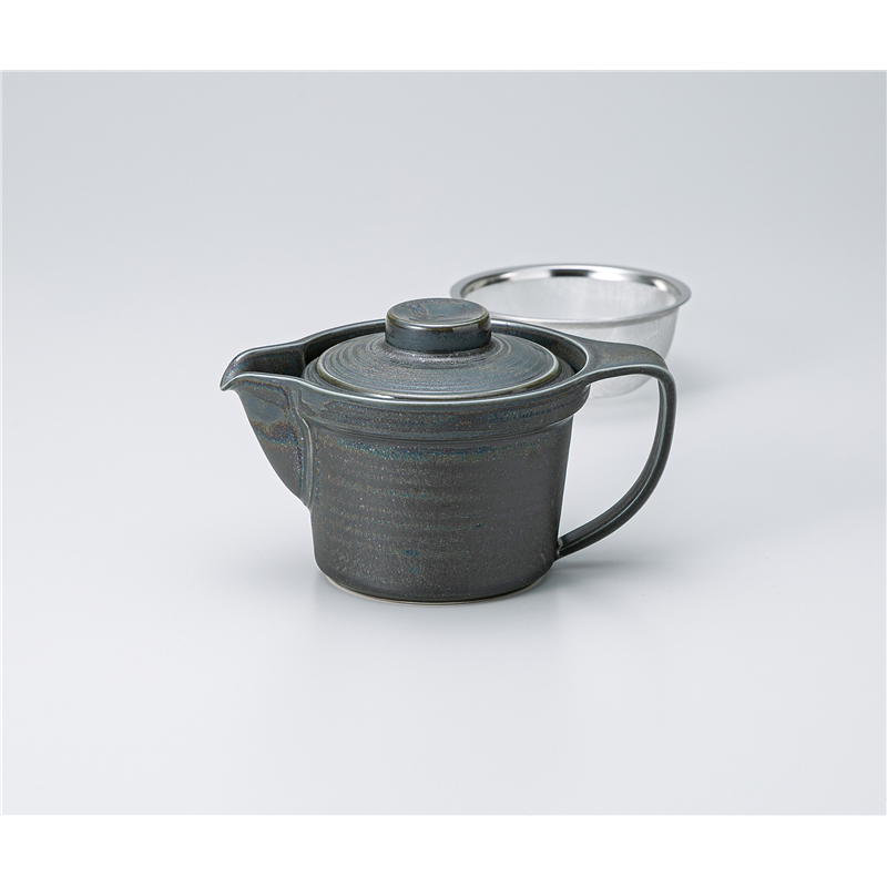 古林陶器 急須・ポット シルバービターポット 1334320151 1個（ご注文単位1個）【直送品】