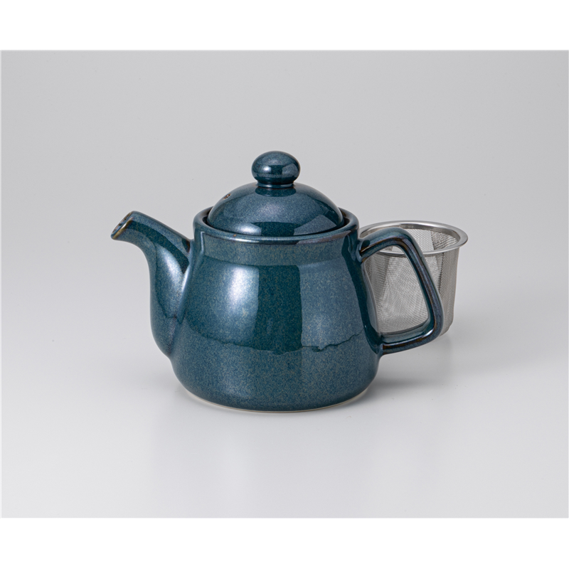 古林陶器 ポット ナマコ 布目ポット急須(アミ付) 1237530131 1個（ご注文単位1個）【直送品】