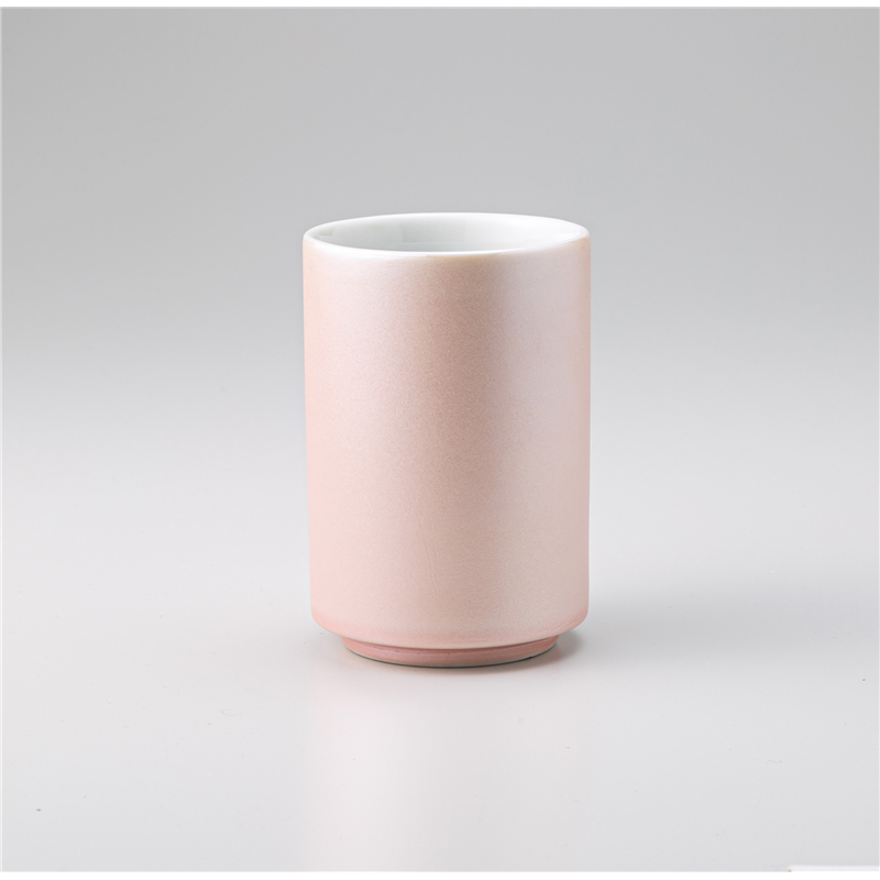 古林陶器 寿司湯呑 ラスターピンク大湯呑 1237820326 1個（ご注文単位1個）【直送品】