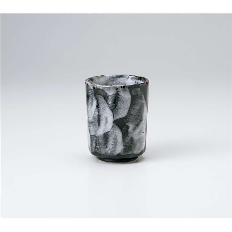 古林陶器 寿司湯呑 黒志野ダイヤ寿司湯呑 1038740157 1個（ご注文単位1個）【直送品】