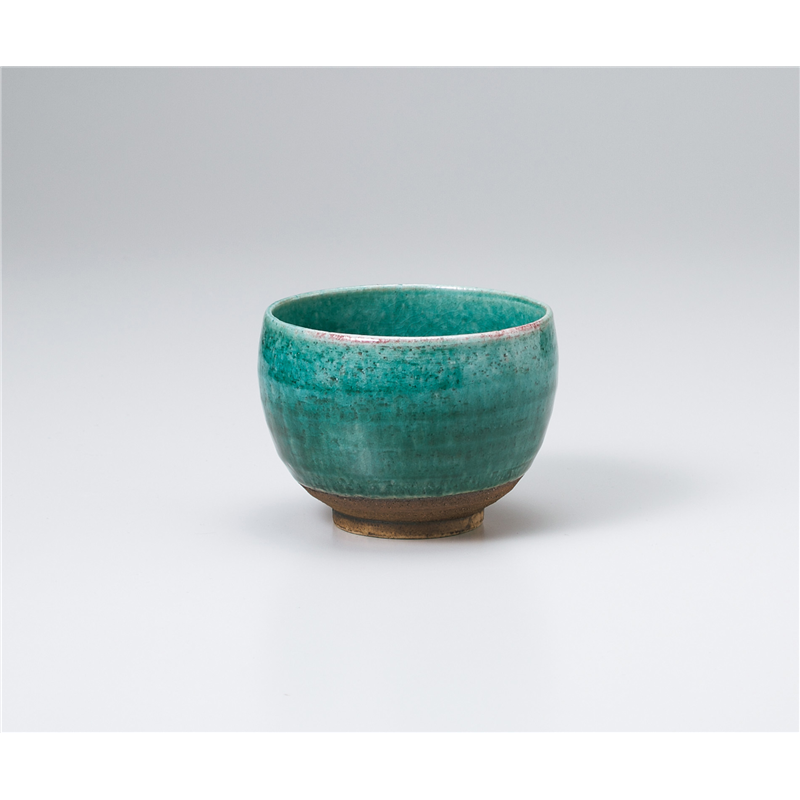 古林陶器 いっぷく椀 エメラルドゆったり碗 1039130620 1個（ご注文単位1個）【直送品】