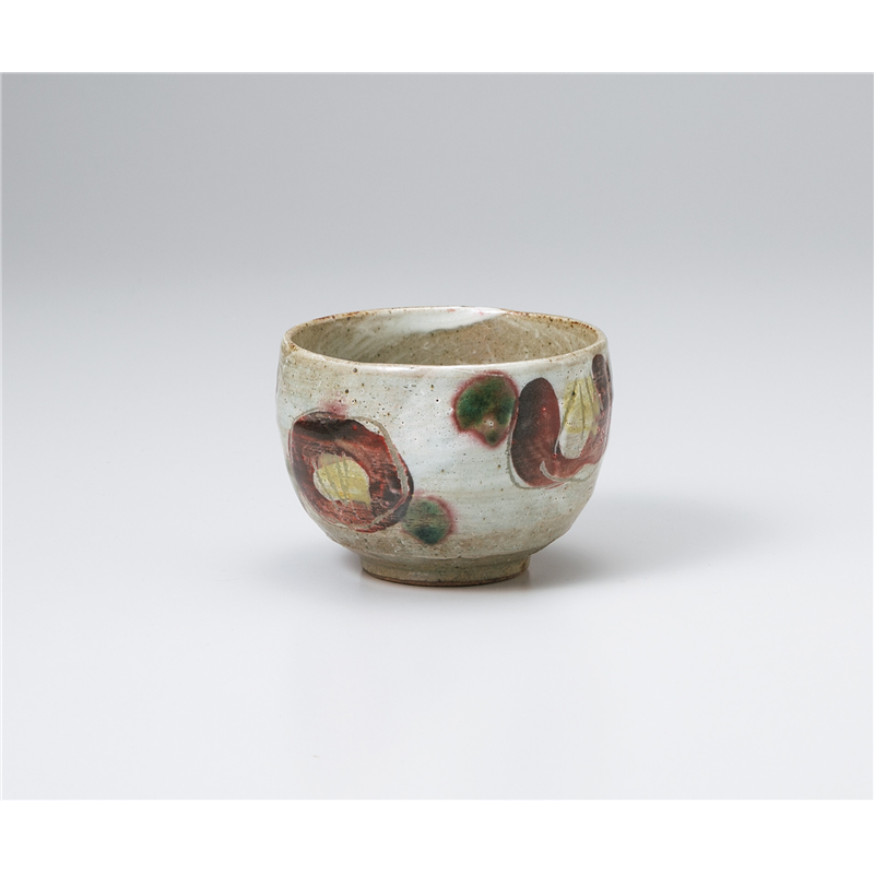 古林陶器 いっぷく椀 彫山茶花ゆったり碗 1039140120 1個（ご注文単位1個）【直送品】