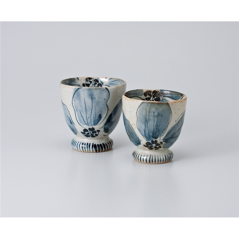 古林陶器 組湯呑 ひし葉 湯呑(大) 636820546 1個（ご注文単位1個）【直送品】