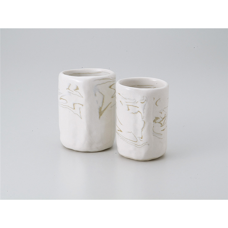 古林陶器 組湯呑 ネリ込組湯呑(大) 536760751 1個（ご注文単位1個）【直送品】