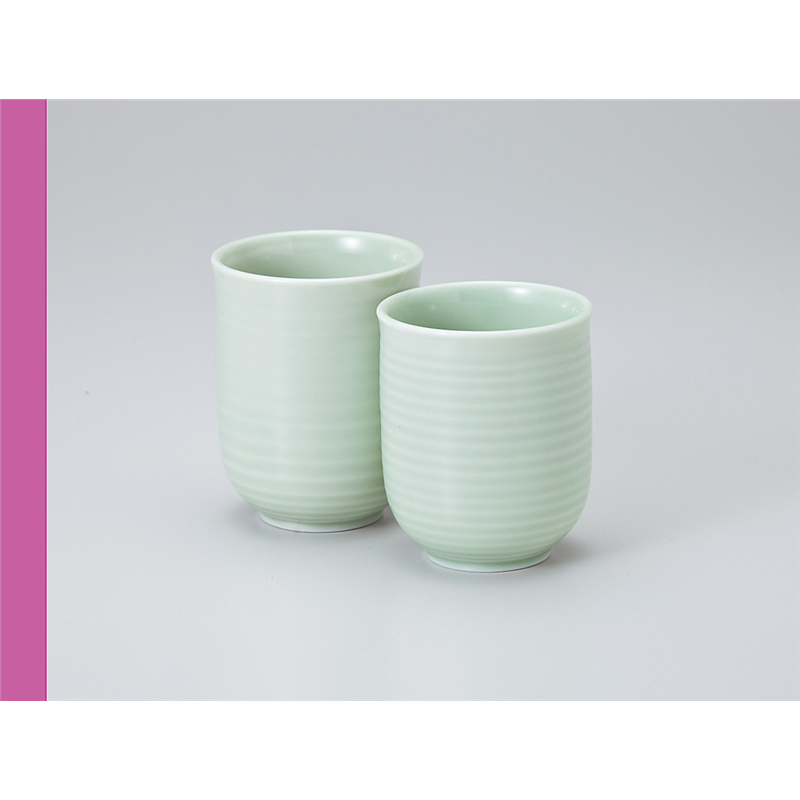 古林陶器 組湯呑 ヒワ長湯呑(大) 735850706 1個（ご注文単位1個）【直送品】