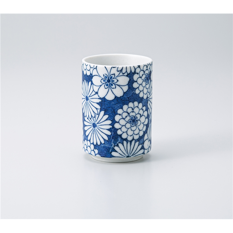 古林陶器 長湯呑 花染長湯呑 1335730420 1個（ご注文単位1個）【直送品】