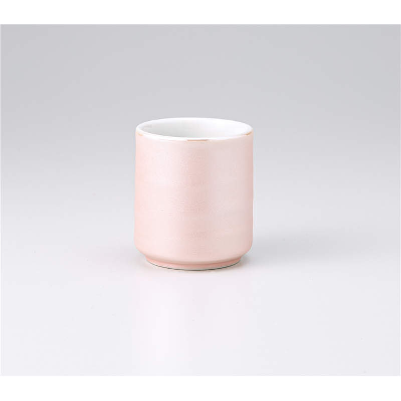 古林陶器 長湯呑 ラスターピンク小湯呑 1238850226 1個（ご注文単位1個）【直送品】