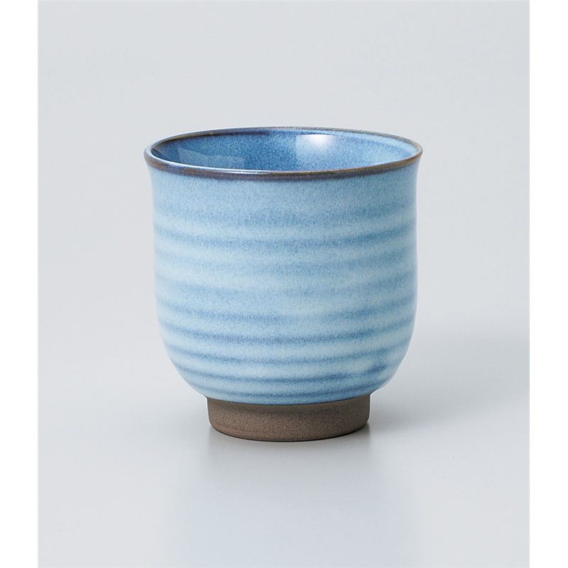 古林陶器 長湯呑 白均窯 腰丸湯呑 939810416 1個（ご注文単位1個）【直送品】