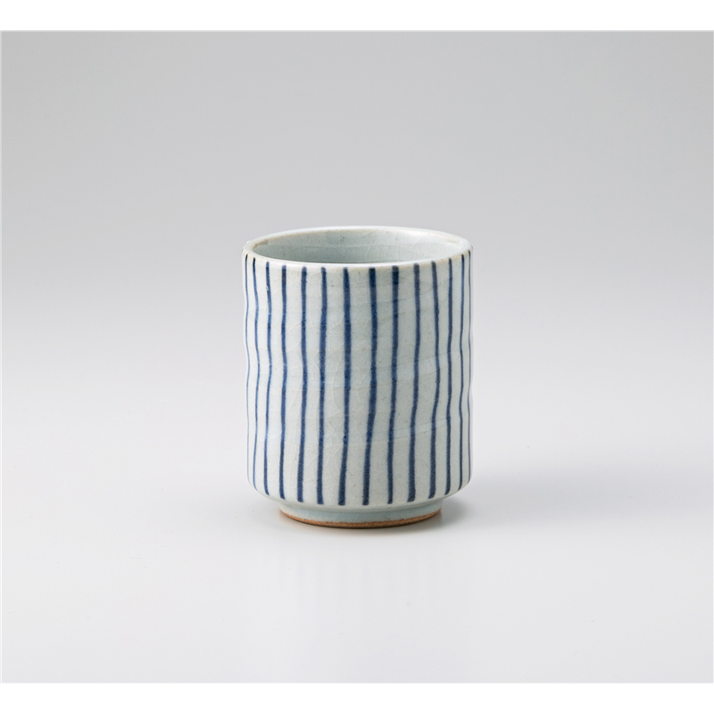 古林陶器 長湯呑 うのふ十草湯呑 537140757 1個（ご注文単位1個）【直送品】