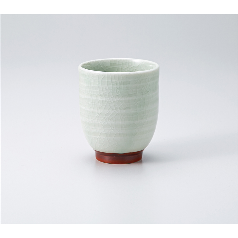 古林陶器 長湯呑 新貫入腰丸湯呑 1335940425 1個（ご注文単位1個）【直送品】