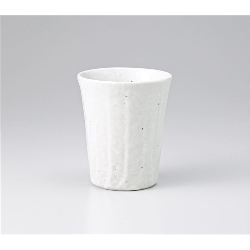 古林陶器 長湯呑 粉引 そぎ長湯呑 1238850563 1個（ご注文単位1個）【直送品】