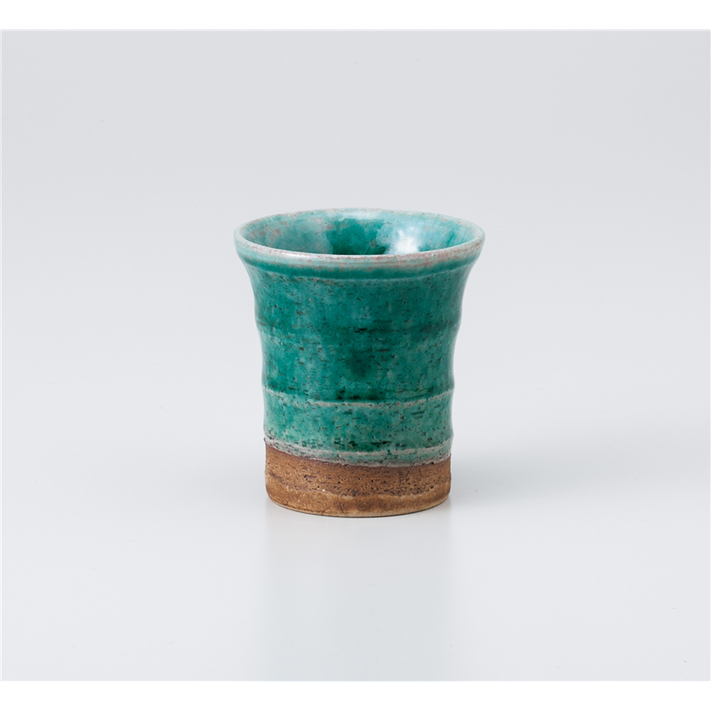 古林陶器 長湯呑 トルコ釉ミニコップ 1040130415 1個（ご注文単位1個）【直送品】