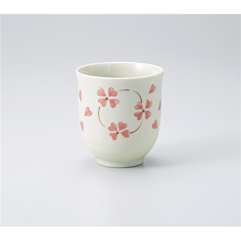 古林陶器 長湯呑 軽量ハピネス長湯呑(ピンク) 939430840 1個（ご注文単位1個）【直送品】