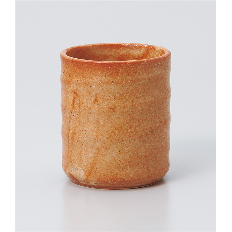 古林陶器 長湯呑 赤志野湯呑(小) 939940425 1個（ご注文単位1個）【直送品】