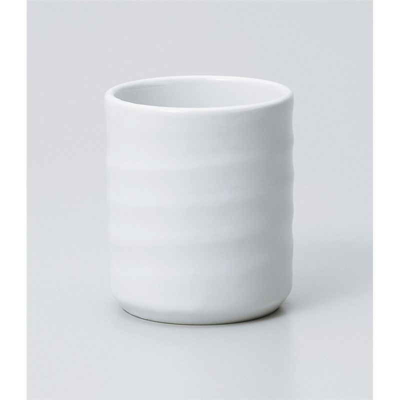 古林陶器 長湯呑 白湯呑(小) 939940625 1個（ご注文単位1個）【直送品】