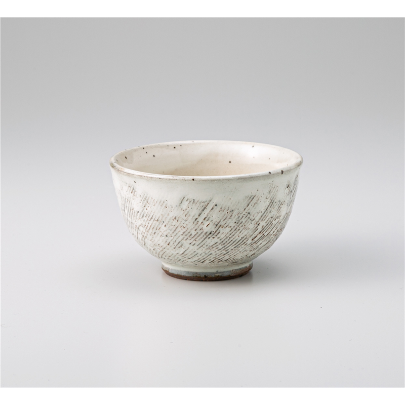 古林陶器 千茶 粉引くし目汲出 1239610307 1個（ご注文単位1個）【直送品】