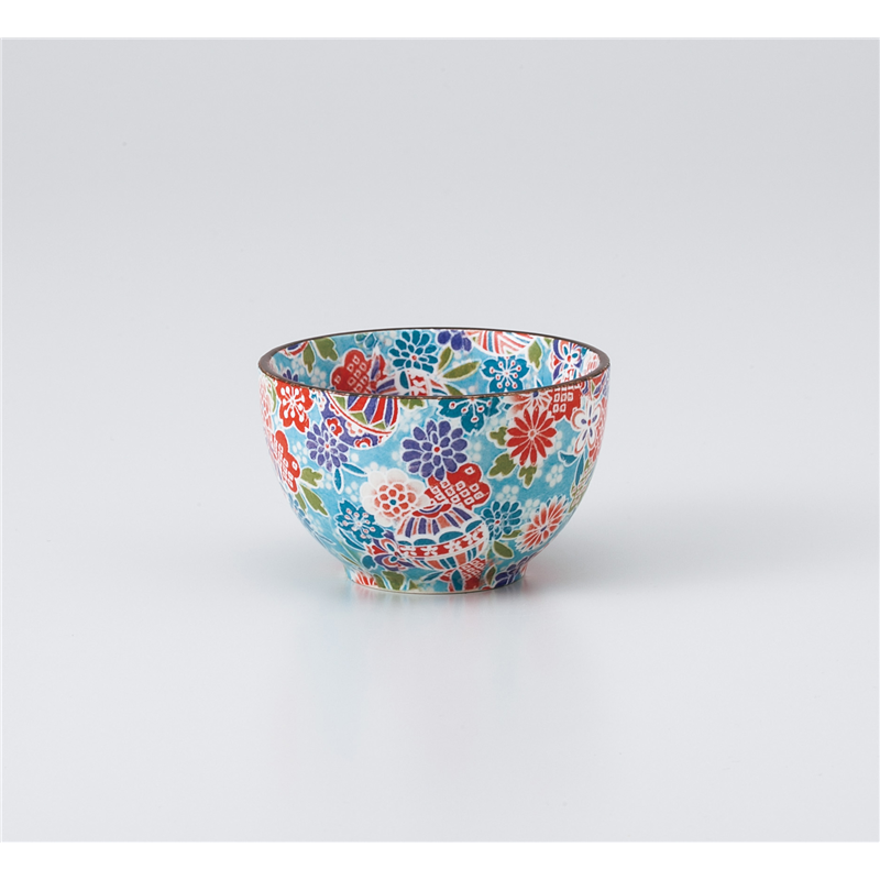 古林陶器 千茶 華々(赤)デミ千茶 1040710451 1個（ご注文単位1個）【直送品】