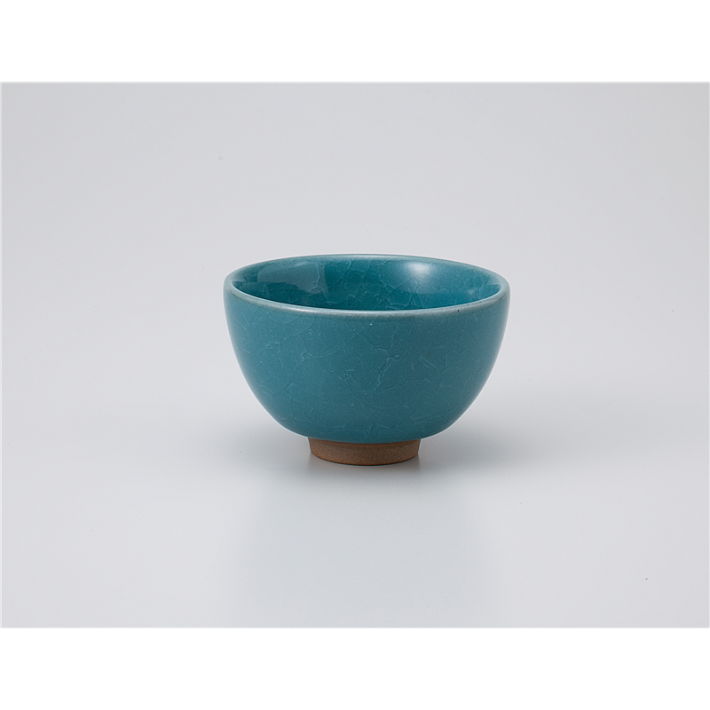 古林陶器 千茶 トルコ貫入丸煎茶 1140040315 1個（ご注文単位1個）【直送品】