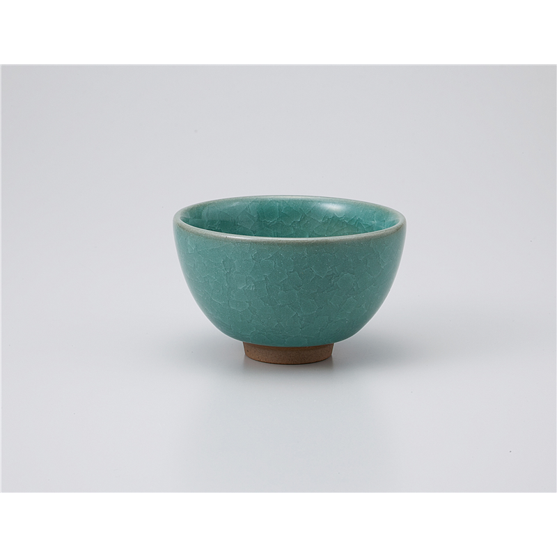 古林陶器 千茶 ヒワ貫入丸煎茶 1140040115 1個（ご注文単位1個）【直送品】