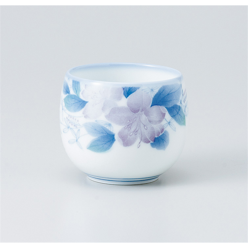 古林陶器 千茶 白磁花の香玉湯呑 940570526 1個（ご注文単位1個）【直送品】