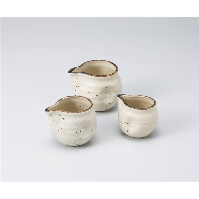 古林陶器 卓上小物 ソース&ドレッシングシロン大 1141240125 1個（ご注文単位1個）【直送品】