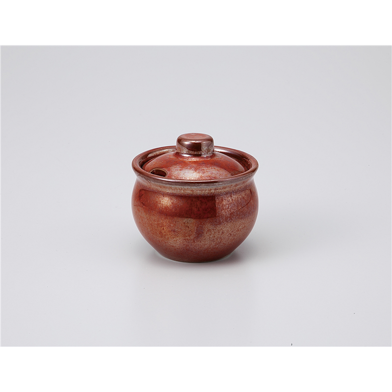 古林陶器 卓上小物 薬味壺(小)赤 1141540515 1個(ご注文単位1個)【直送品】
