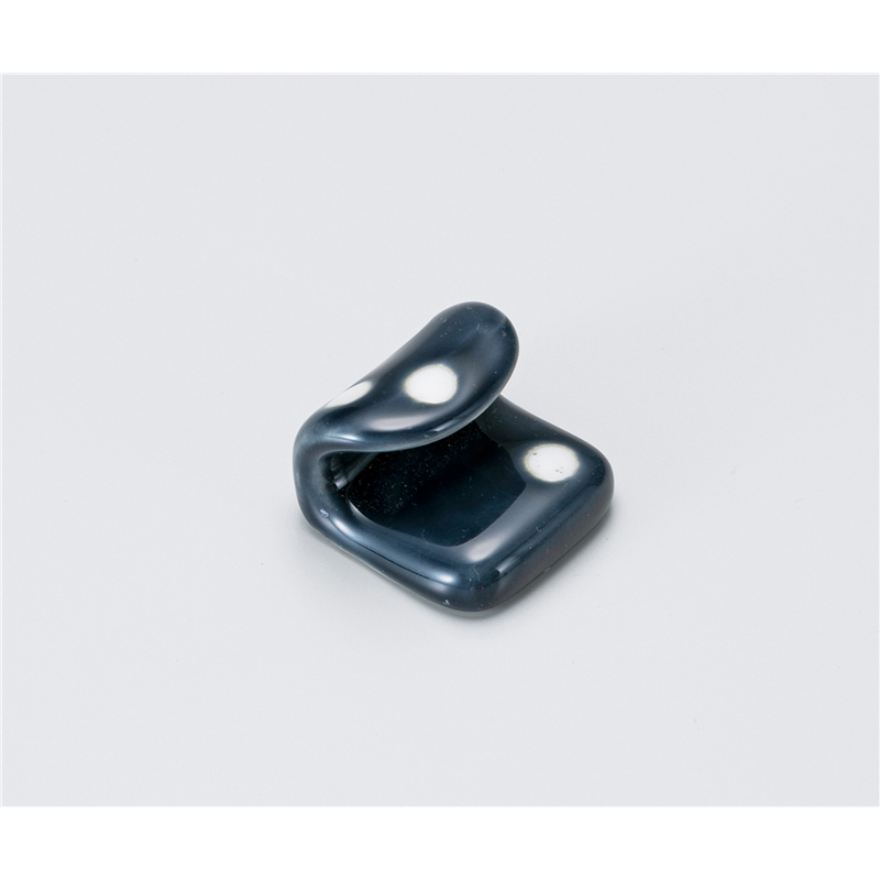 古林陶器 箸置 水玉(紺)巻紙箸置 1141640370 1個（ご注文単位1個）【直送品】