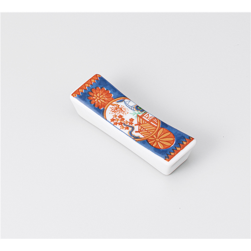 古林陶器 箸置 箸置 長角丸紋菊 1241530315 1個（ご注文単位1個）【直送品】