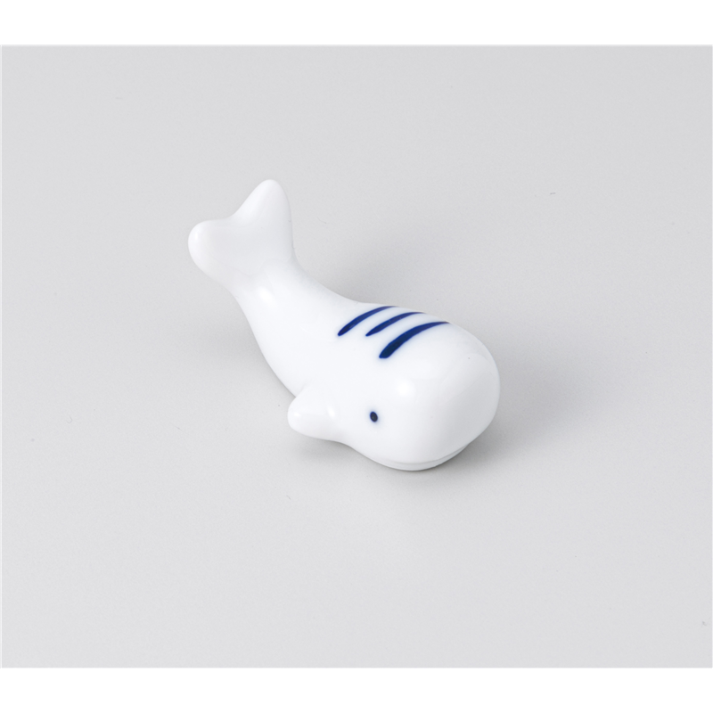 古林陶器 箸置 クジラ(青)箸置 1241410551 1個（ご注文単位1個）【直送品】