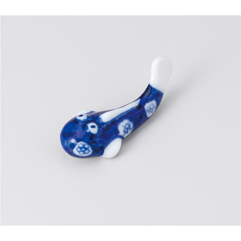 古林陶器 箸置 むつごろう(青)箸置 1241440551 1個（ご注文単位1個）【直送品】