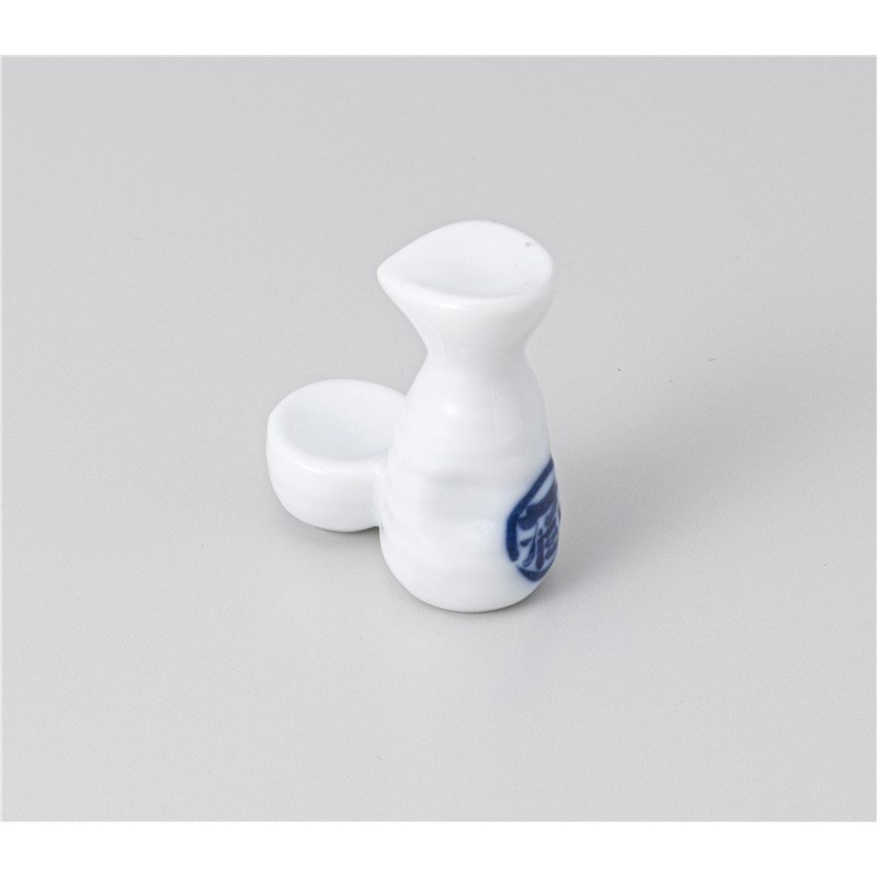 古林陶器 箸置 箸置 呑んべえ丸酒 1241460315 1個（ご注文単位1個）【直送品】