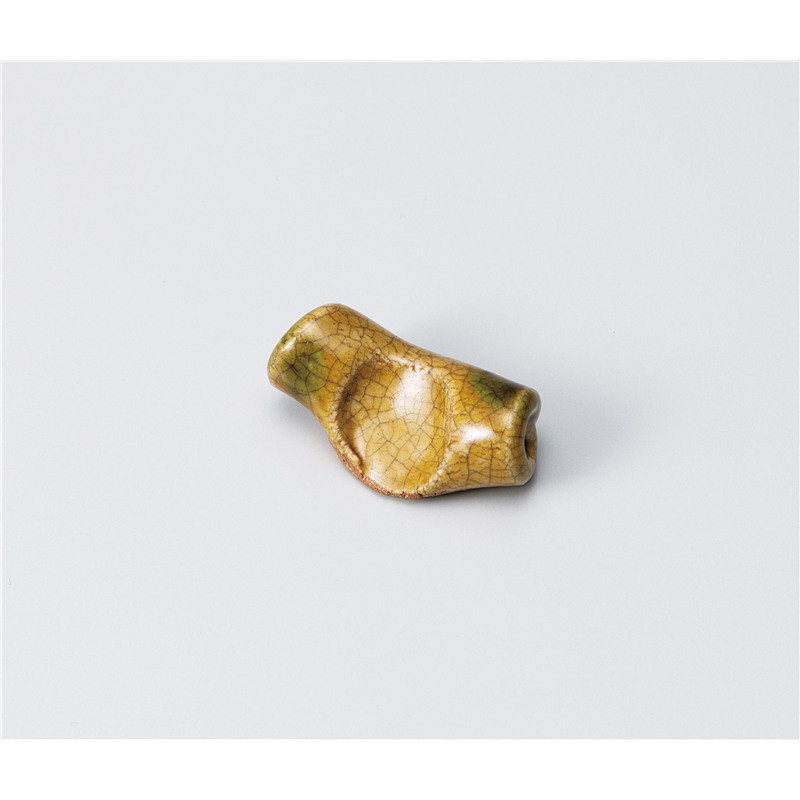 古林陶器 箸置 黄瀬戸箸置 1142260378 1個（ご注文単位1個）【直送品】