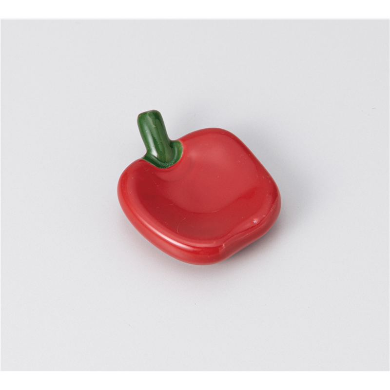 古林陶器 箸置 箸置 赤りんご 1241850315 1個（ご注文単位1個）【直送品】