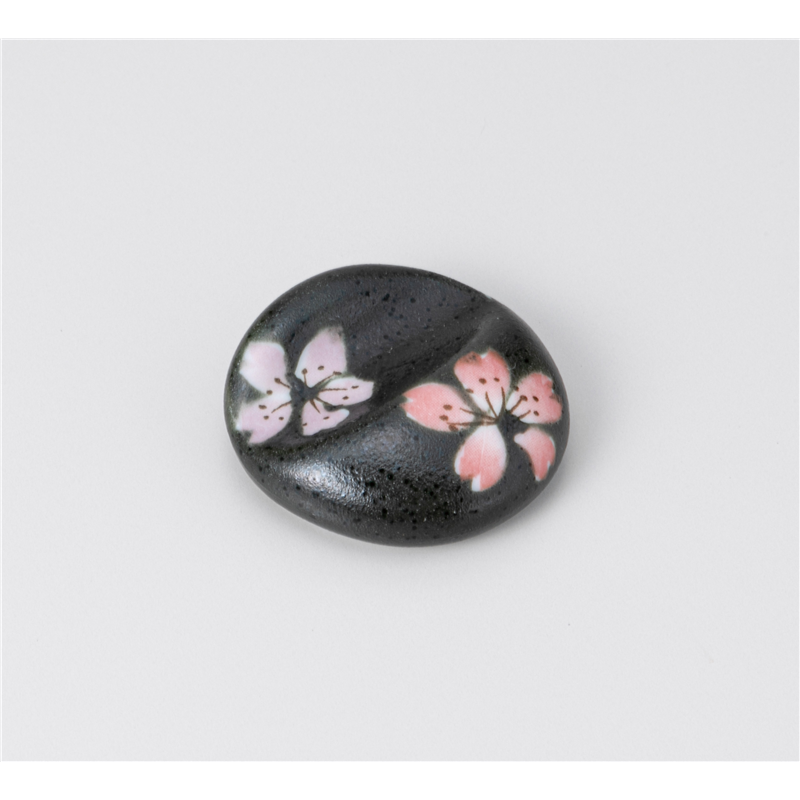 古林陶器 箸置 箸置 丸ペコ夜桜 1241750615 1個（ご注文単位1個）【直送品】
