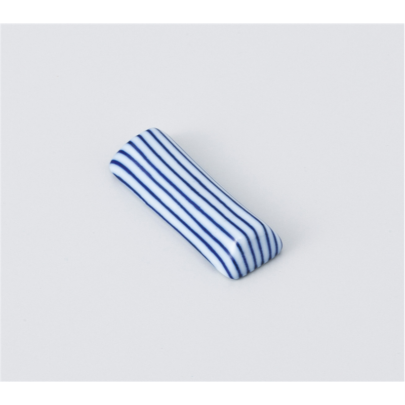 古林陶器 箸置 青ホソシマ 京枕箸置 1042940660 1個（ご注文単位1個）【直送品】