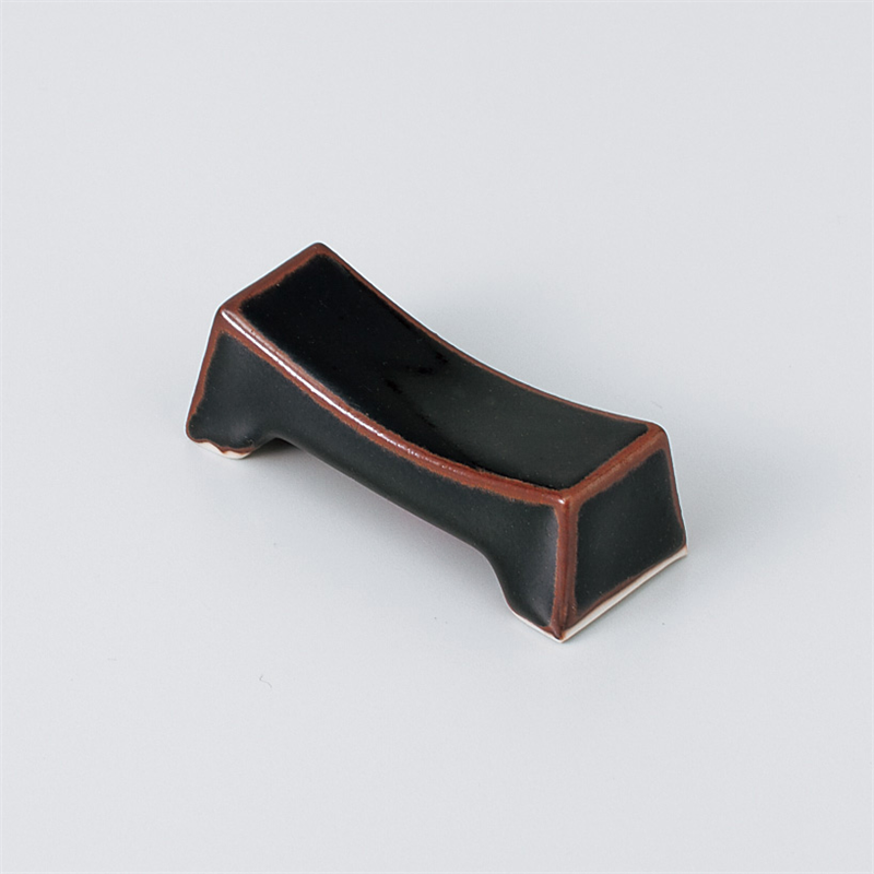 古林陶器 箸置 天目枕箸置 942350147 1個（ご注文単位1個）【直送品】