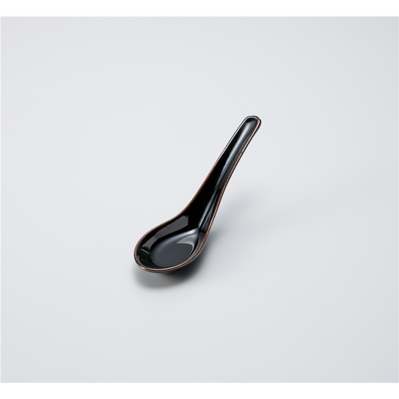 古林陶器 レンゲ 天目6.0レンゲ 1142810570 1個（ご注文単位1個）【直送品】