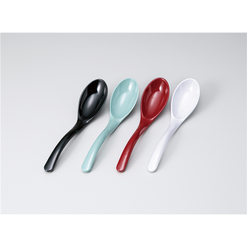 古林陶器 レンゲ・スプーン レンゲ 黒 1338550198 1個（ご注文単位1個）【直送品】