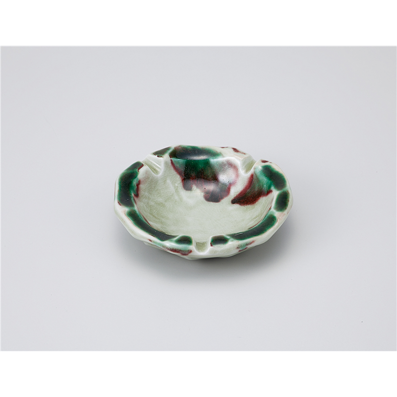 古林陶器 灰皿 辰砂織部 灰皿 1143020351 1個（ご注文単位1個）【直送品】