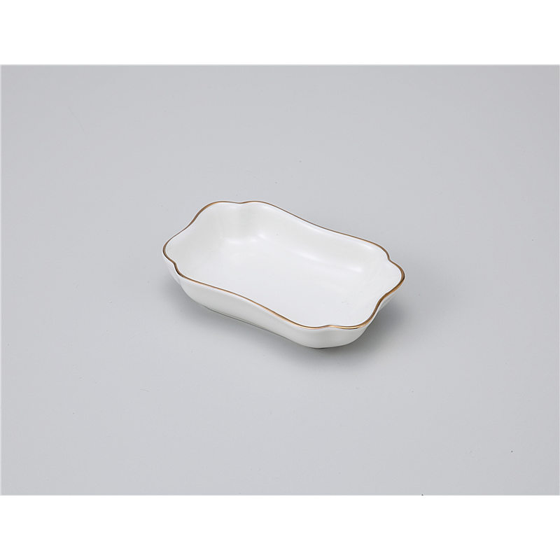 古林陶器 灰皿 金線NBフリートレー 1143040403 1個（ご注文単位1個）【直送品】