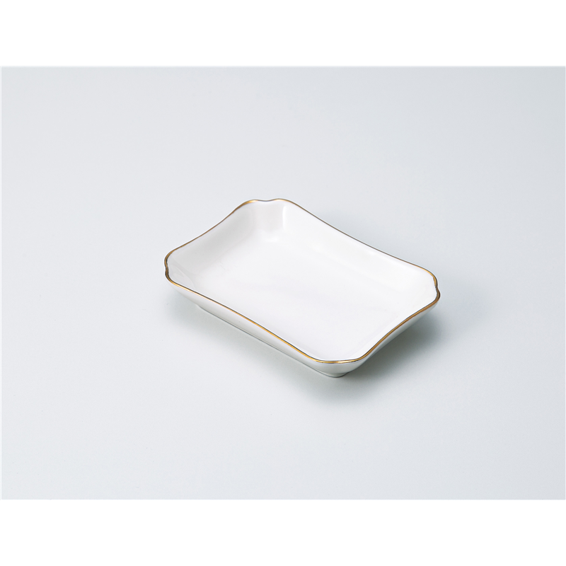 古林陶器 灰皿 金線NB長皿 S 1338750303 1個(ご注文単位1個)【直送品】